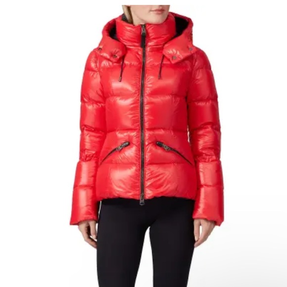 MACKAGE red Madalyn puffer coat worn twice - Picture 3 of 4